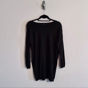 Dark Army Green Slouch Sweater